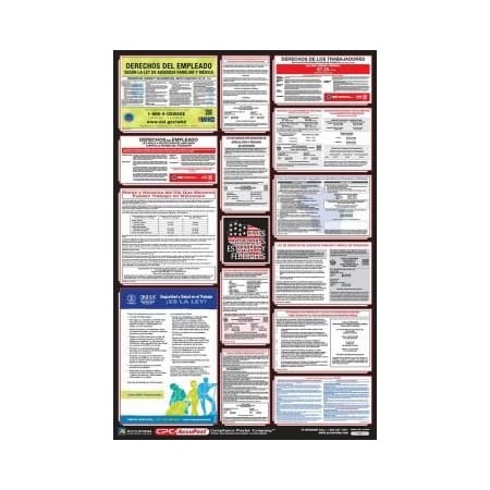 Accuform POSTERS COMBO STATE, FEDERAL AND OSHA PPG400WI PPG400WI